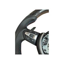 Volan sport piele si carbon compatibil cu modelele BMW