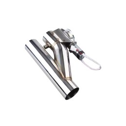 Kit cut-off valve Y evacuare cu telecomanda, diametru 76mm