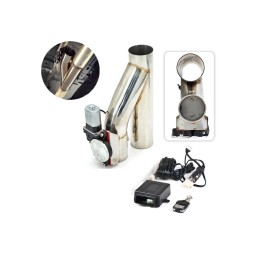 Kit cut-off valve Y evacuare cu telecomanda, diametru 76mm