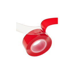 Banda dublu adeziva transparenta profesionala 20mm x 25 m