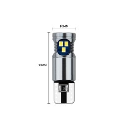 Set 2 becuri T10 18SMD 2016 Canbus 12V 400 lumen lumina alba Set 2 becuri T10 18SMD 2016 Canbus 12V 400 lumen lumina alba