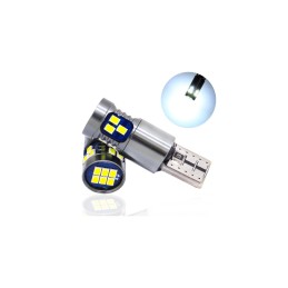 Set 2 becuri T10 18SMD 2016 Canbus 12V 400 lumen lumina alba Set 2 becuri T10 18SMD 2016 Canbus 12V 400 lumen lumina alba