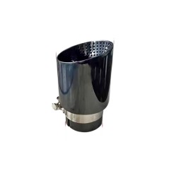 Ornament toba negru diametru intrare 63mm
