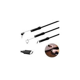 Camera endoscop pentru telefon, laptop si PC Android, cablu 2.5m