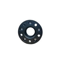 Distantier jante auto 5x120 25mm negru prindere dubla cu piulite incluse M14x1.5 74.1–72.6
