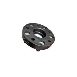 Distantier jante auto 5x130 30mm prindere dubla 5 prezoane M14x1.5 negru 71.6