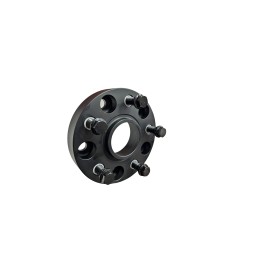 Distantier jante auto 5x130 30mm prindere dubla 5 prezoane M14x1.5 negru 71.6
