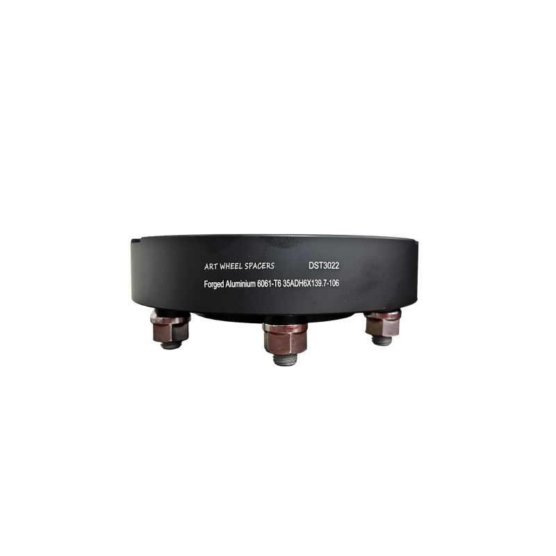 Distantier jante auto 6x139.7 35mm prindere dubla cu piulite M12x1.5 negru 106 Distantier jante auto 6x139.7 35mm prindere dubla cu piulite M12x1.5 negru 106