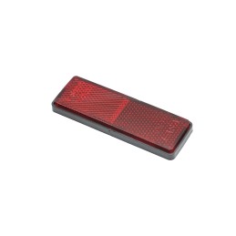 Dreptunghi reflectorizant  rosu spate 90x32mm Dreptunghi reflectorizant  rosu spate 90x32mm