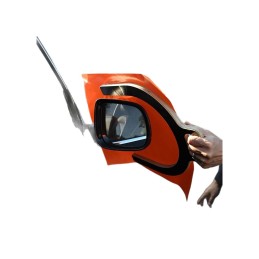 Suport montaj folie auto colant PPF pe oglinda forma U cu maner Suport montaj folie auto colant PPF pe oglinda forma U cu maner