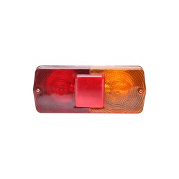 Lampa stop spate cu catadioptru rosu-galben 12 V
