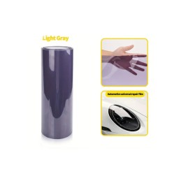 Folie protectie faruri stopuri TPH Light gri fumuriu deschis Premium 60x60cm regenerare