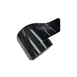 Folie auto autocolant Pet Premium negru lucios pentru trimuri 10 cm x 9 m