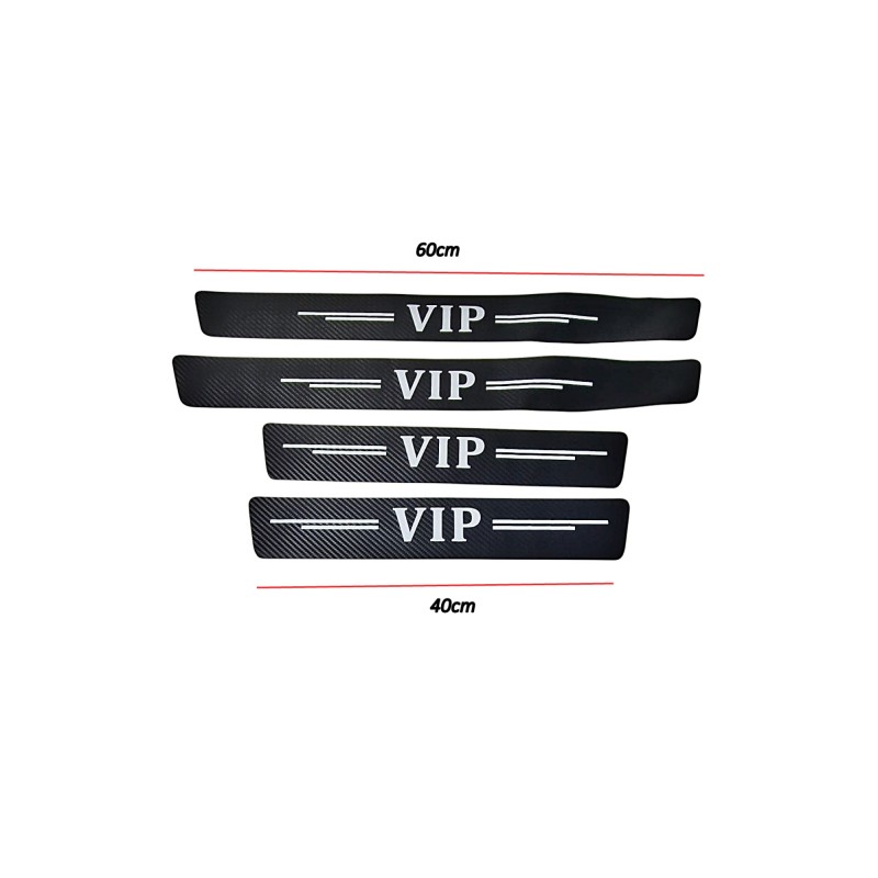 Set abtibild protectie praguri auto carbon 5d PET
