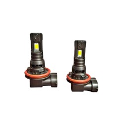 Bec LED auto H11 3936lm 6500K alb rece Canbus 12V set 2 bucati