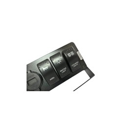 Carcasa suport cu 6 întrerupătoare tip Rocket voltmetru si USB