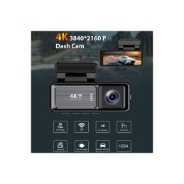 Sistem DVR auto cu 2 camere fata 4K si spate Full HD 1080p interior Sistem DVR auto cu 2 camere fata 4K si spate Full HD 1080p interior