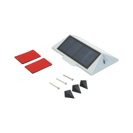 Lampa SMD-LED 1,6W cu panou solar 2V/0,58W si baterie 1,2V/1000mAh