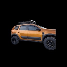 Set 12 protectii aripa si usa + 2 protectii pentru compatibilitate cu sau fara senzori Dacia Duster II dupa 2018 Set 12 protectii aripa si usa + 2 protectii pentru compatibilitate cu sau fara senzori Dacia Duster II dupa 2018