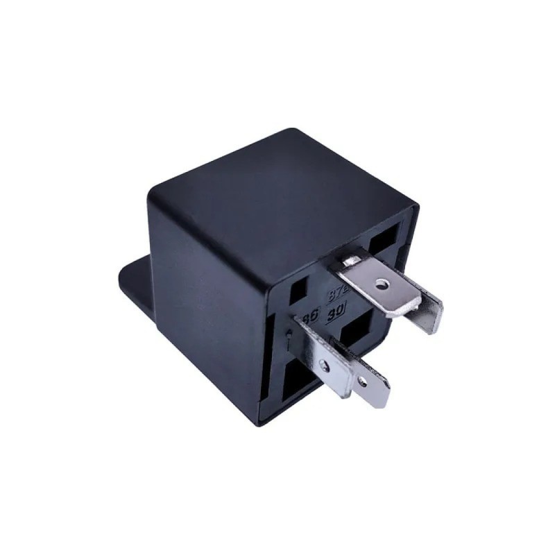 Releu 4P 12V 4 pini cu prindere in surub Releu 4P 12V 4 pini cu prindere in surub