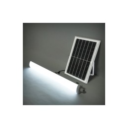 Lampa LED 300W, 6500K cu panou solar policristalin, telecomanda si acumulator 7200mAh IP20