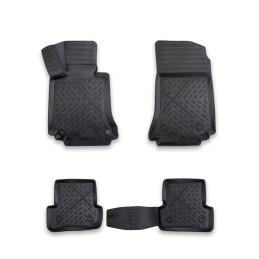 Covoare cauciuc tavita Mercedes Clasa C W204 2007-2014
