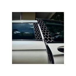 Abtibild stalpi auto si geam auto design honey comb 50x25cm Abtibild stalpi auto si geam auto design honey comb 50x25cm