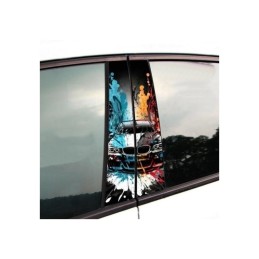 Set abtibild stalpi auto 50x25cm BT-112