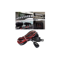 Set 2 proiectoare albe 12V si cablaj FLEX