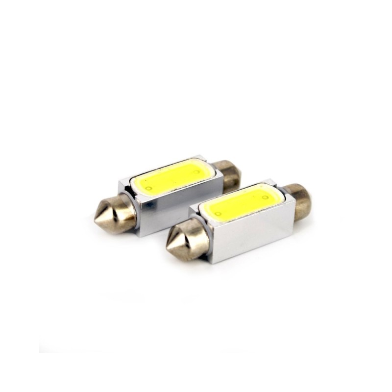 Set 2 becuri led sofit COB 39mm 1.5W CANBUS Set 2 becuri led sofit COB 39mm 1.5W CANBUS