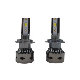 Set 2 Becuri LED HB4 9006 55W 5500 lumen-bec 6000k 12V CANBUS