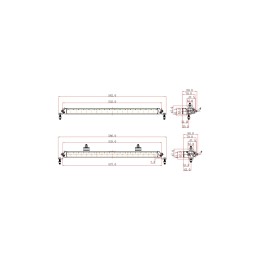 Proiector LED profesional cu pozitie alba 5700k