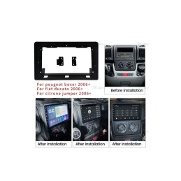 Rama Navigatie 9Inch cu cablaj si modul canbus Citroen Jumper 2006-2020