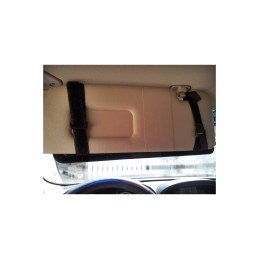 Lampa led stroboscopica 12v rosu-albastru cu prindere pe parasolar