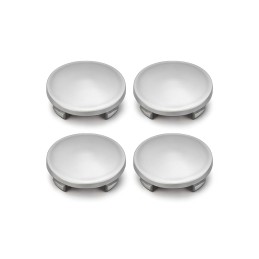 Set capace jante 56 mm crom