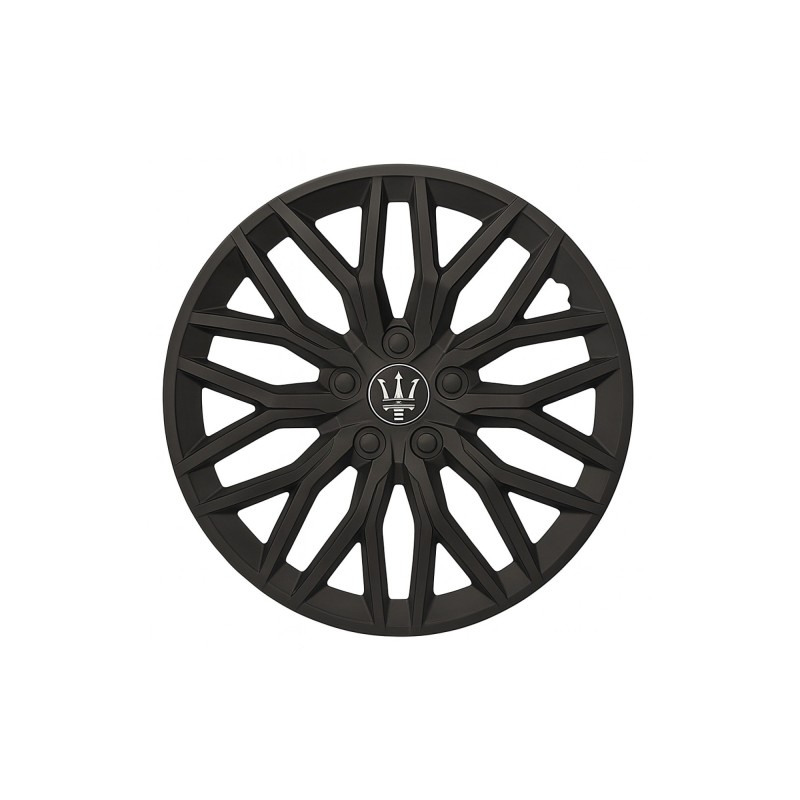 Set 4 capace roti Evo culoare negru mat 16 inch WF0-1BK-16