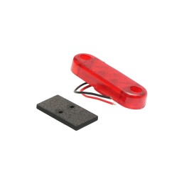 Lampa laterala LED rosie 12–24V