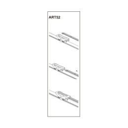 Stergator parbriz pasager FIAT QUBO MPV 01/2009