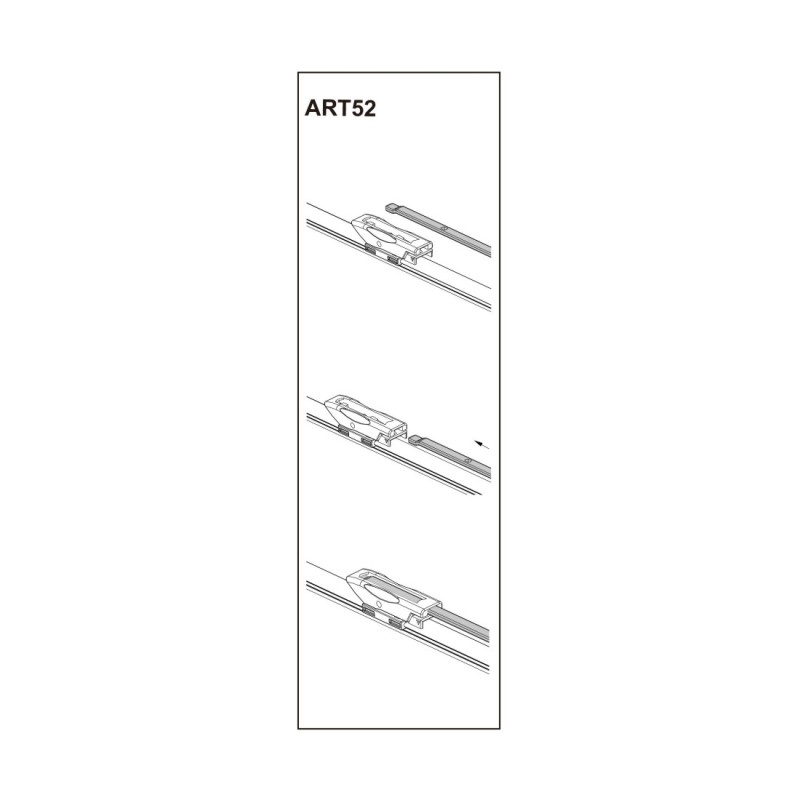 Stergator parbriz pasager FIAT QUBO MPV 01/2009